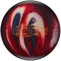 Nitrous Red Smoke White Columbia 300 Bowlingball