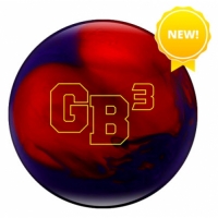 Game Breaker 3 Pearl - Purple/ Red Ebonite Bowlingball  