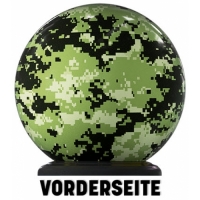 Green Camouflage - One The Ball Bowlingball