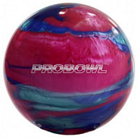 ProBowl - Blue/Pink/Teal Polyester Spareball  