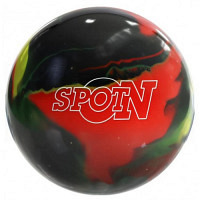 Spot On - Black/Yellow/Red - Storm Polyester Bowlingball