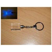 Pin mit Ball Schlüsselanhänger mit Leucht LED