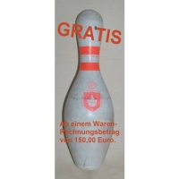 Gebrauchter beschädigter Bowling Pin