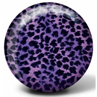 VIZ-A-Ball Purple Cheetah Bowlingball ..
