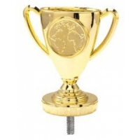 3 Mini Pokale Gold,Silber und Bronze a..