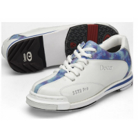 SST 8 Pro White/Blue Tie Dye Damen Bow..