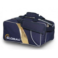 900 Global 2-Ball Deluxe Tote Blue Gold