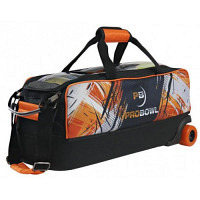 ProBowl Dye-Sub 3-Ball Tote Orange