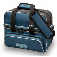  2-Ball Tote Deluxe Steel Blue/Black B..