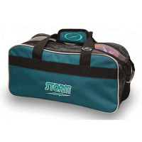 2-Ball Tote Steel Blue/Black Bowlingta..