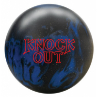 Knock Out Black Blue Brunswick Bowlingball 