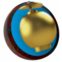 GB4 Pearl Ebonite Bowlingball