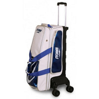 Rolling Thunder Signature White Blue (4-Wheel Edition) Storm 3-Ballroller