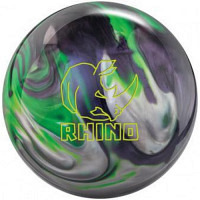 Rhino Carbon/ Lime/ Silver Brunswick Entry Level Bowlinball