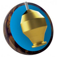 Fireball - Purple/ Gold - Ebonite Mid ..