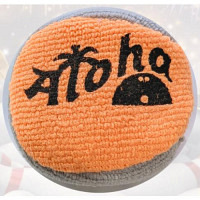 Aloha Microfaser Puffball orange/grau