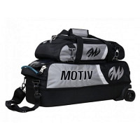 Motiv Apex 3-Ball Slim Roller - Silber mit Schuhtasche